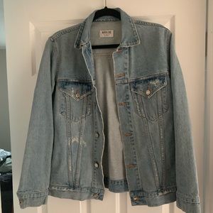 AGOLDE light wash denim jacket